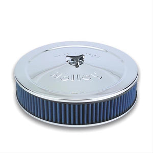 Holley HO120-146 P/Shot Air Clnr Assy Round 14" Holley 4150 & 4160 W/5.125" Di