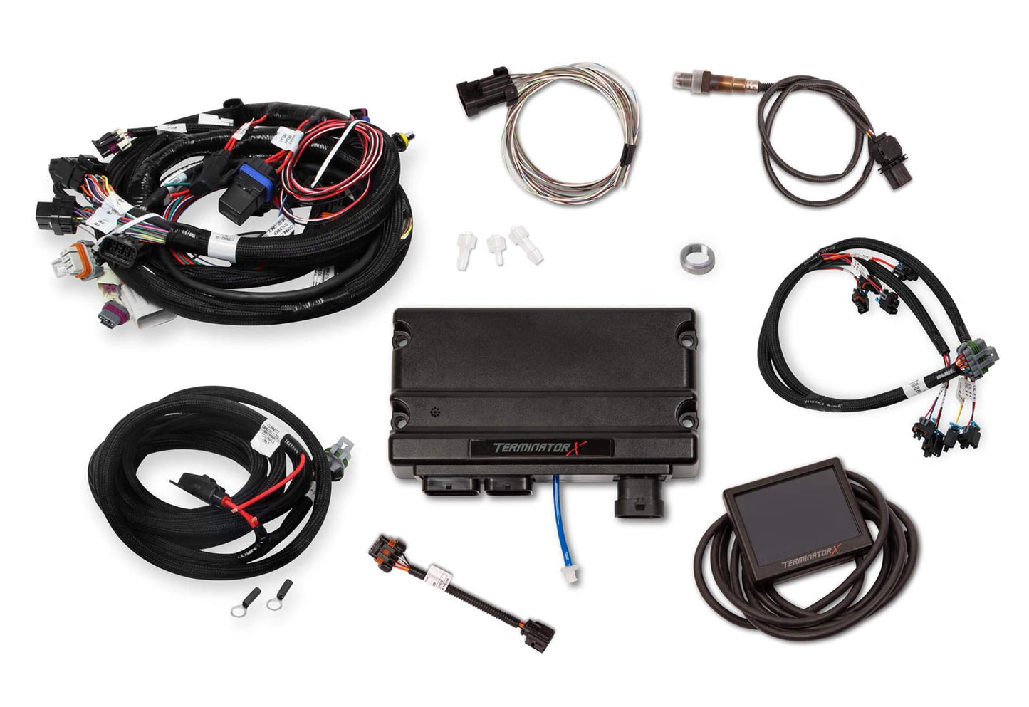 Holley HO550-904 Terminator X MPFI Management System suits GM 4.8 5.3 6.0 w/ 24T Reluctor & Multec Injector Harnes
