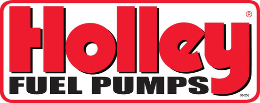 Holley HO36-258 Decal Fuel Pump - 36 Sq