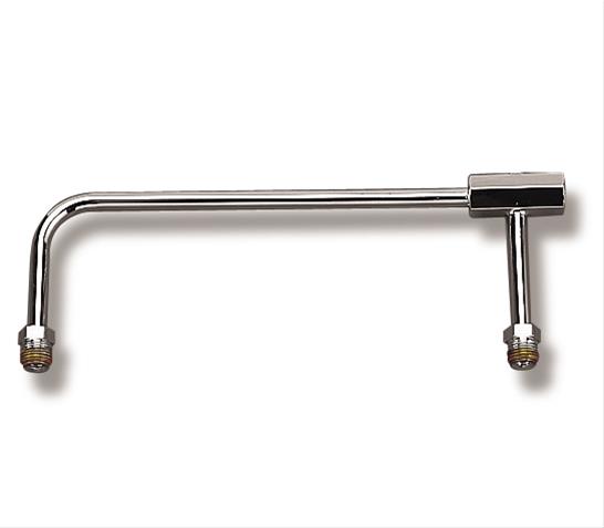Holley HO34-550 Chrome Fuel Line suits 4500 Dominator