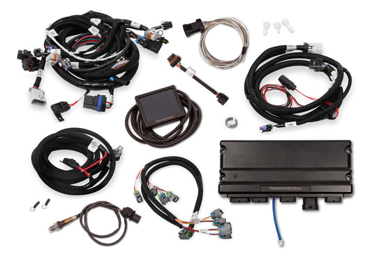 Holley HO550-918 Terminator X Max Management System GM 4.8 5.3 6.0 LS2 LS3 58T & Ev6 Inj Harness Incl Trans Control
