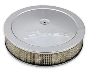 Holley HO120-540 Sniper EFI Air Cleaner 14X4 Chrome Finish