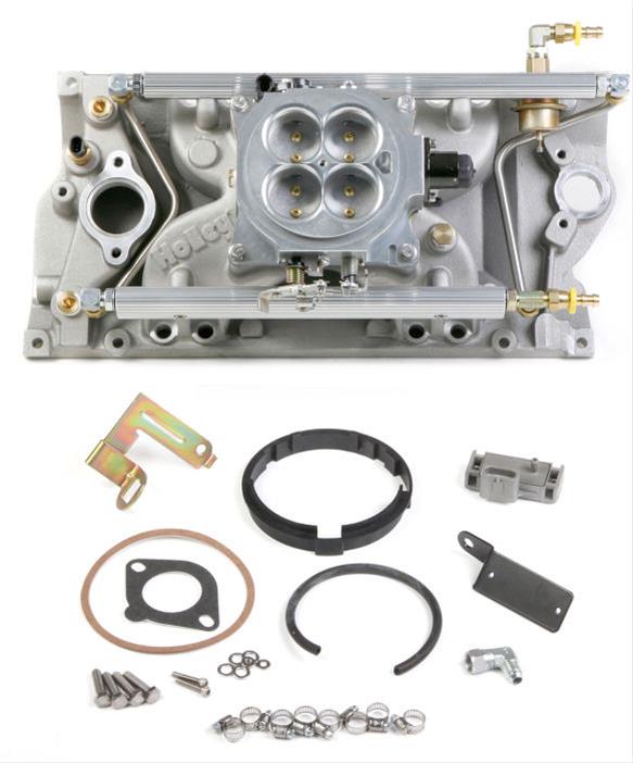 Holley HO550-701 Multi Port Power Pack Kit SB Chev V8 , Vortec Heads
