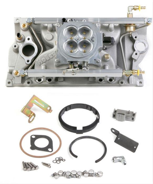 Holley HO550-701 Multi Port Power Pack Kit SB Chev V8 , Vortec Heads