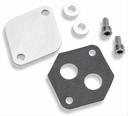 Holley HO112-560 Iac Block Off Plate Ford Throttle Bodies