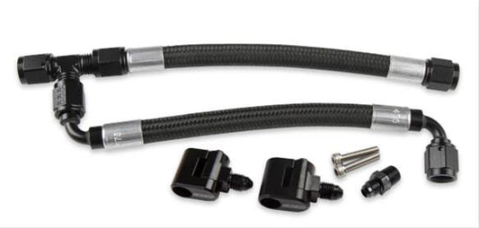 Holley HO26-553 GM LS Steam Tube Kit w/ Black Pro-Lite Hose