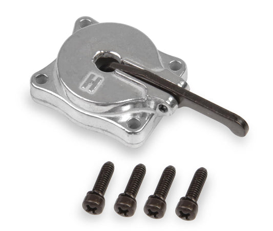 Holley HO26-140BK 50cc Accelerator Pump Cover suits Shiny Carbs W/Blk H/Ware