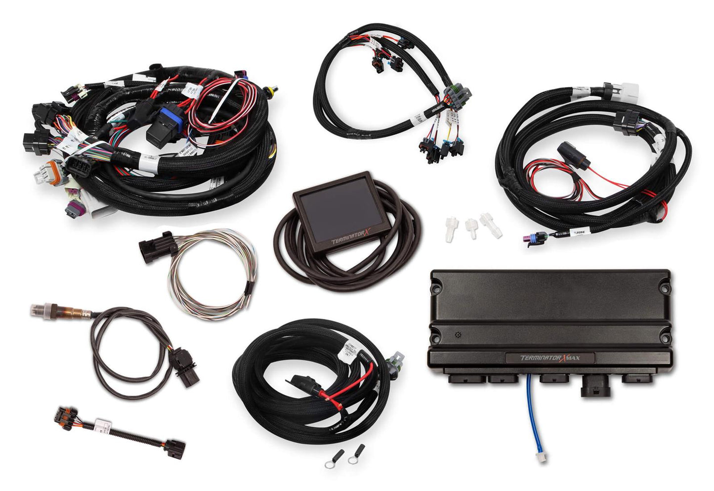Holley HO550-916 Terminator X Max MPFI Management System GM LS1 Ls6 24T & Ev1 Inj Harness Incl Trans Control