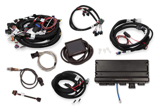 Holley HO550-916 Terminator X Max MPFI Management System GM LS1 Ls6 24T & Ev1 Inj Harness Incl Trans Control