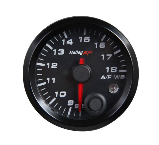 Holley HO534-215 2-1/16 Wide Band A/F Gauge 8.5-18 Black