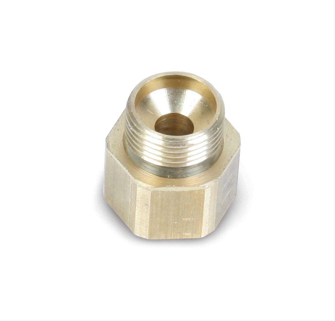 Holley HO26-71 Inverted Flare Fitting 5/16" Th 9/16"-24 - 1/2-20
