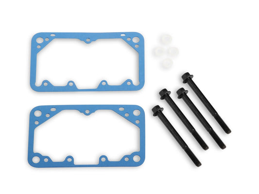 Holley HO26-124BK Fuel Bowl Screw/Gasket Set Some Carbs W/ Black Hardware