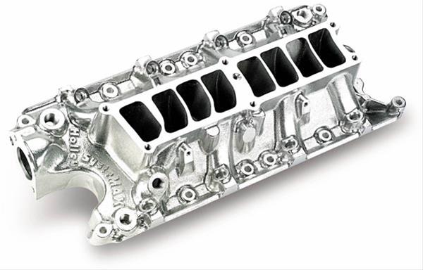 Holley HO300-75S Systemax EFI Lower Manifold Ford 5.0L 1986-93 (Shiny)