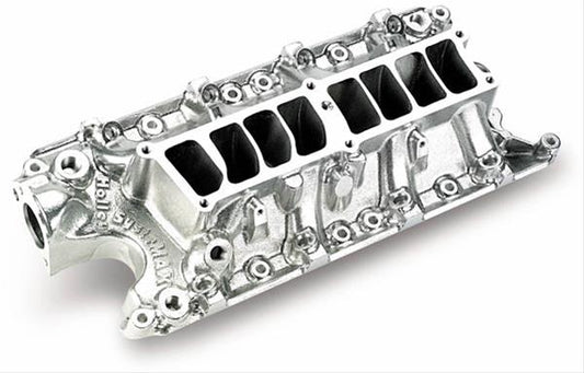 Holley HO300-75S Systemax EFI Lower Manifold Ford 5.0L 1986-93 (Shiny)