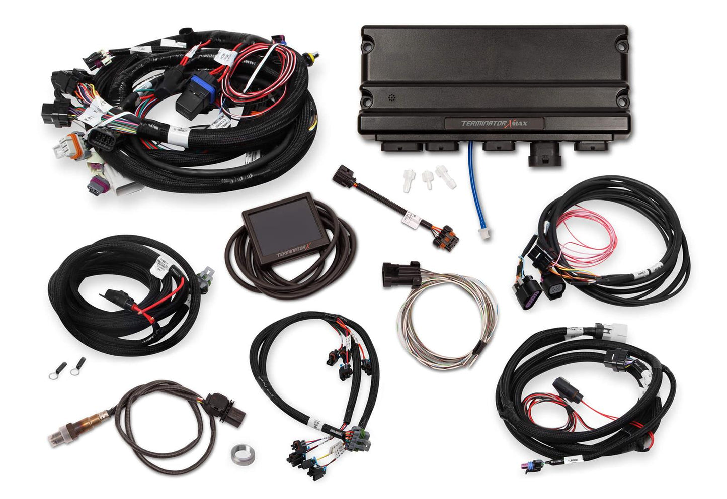 Holley HO550-927 Terminator X Max Management System GM 4.8 5.3 24T Multec 2 Inj Incl Drive By Wire & Trans Control