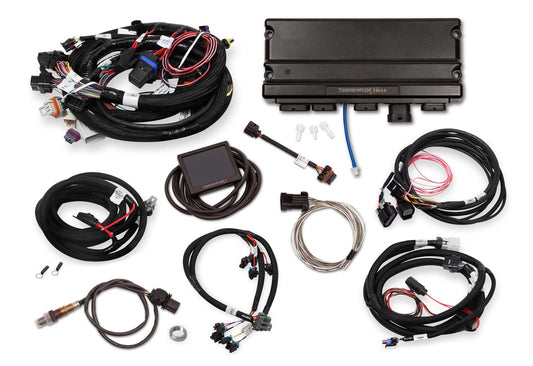 Holley HO550-927 Terminator X Max Management System GM 4.8 5.3 24T Multec 2 Inj Incl Drive By Wire & Trans Control