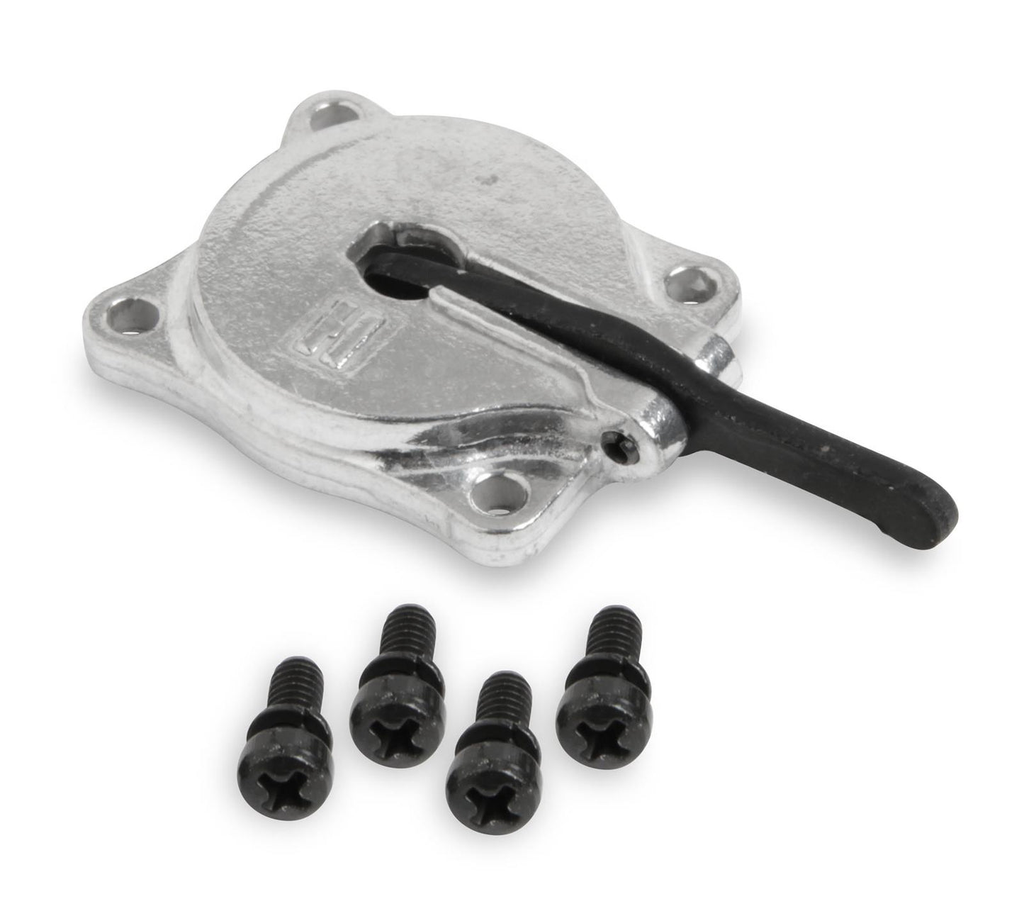 Holley HO26-139BK 30cc Accelerator Pump Cover suits Shiny Carbs W/Blk H/Ware