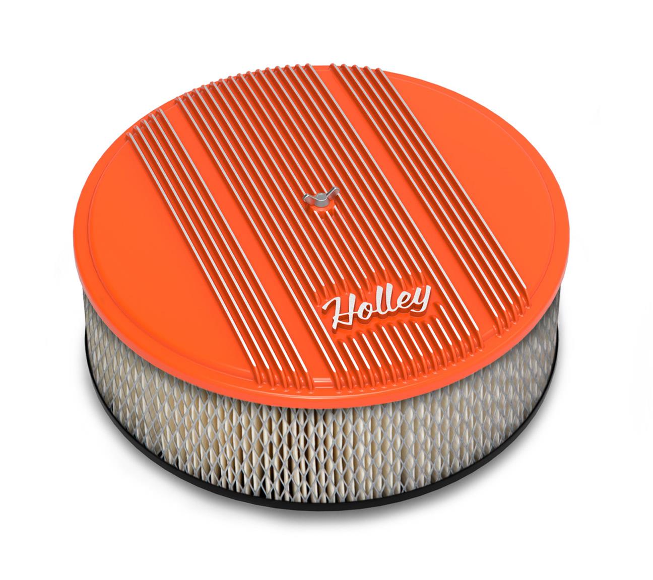 Holley HO120-128 Holley Air Cleaner Finned 14 X 3