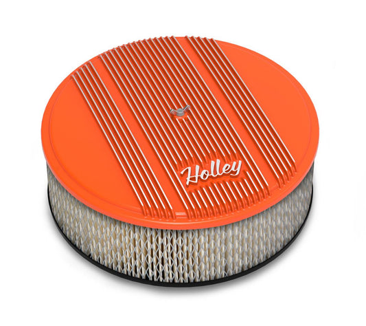 Holley HO120-128 Holley Air Cleaner Finned 14 X 3
