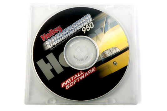 Holley HO534-144 Commander 950 Pro Software Instructions for Hy534144
