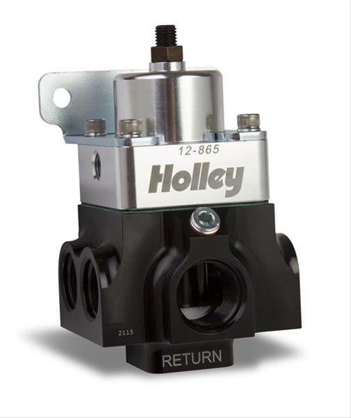 Holley HO12-852 Fuel Prs Regulator 4-9 PSI suits Carb 2 Port