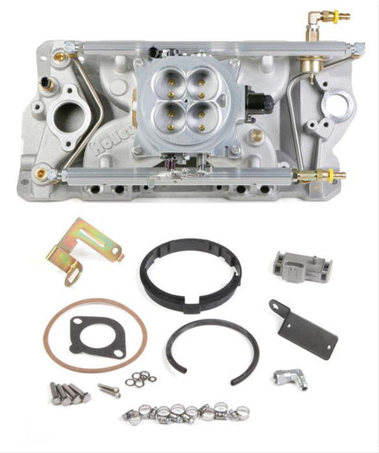 Holley HO550-700 Multi Port Power Pack Kit SB Chev V8 , Early/Late Heads