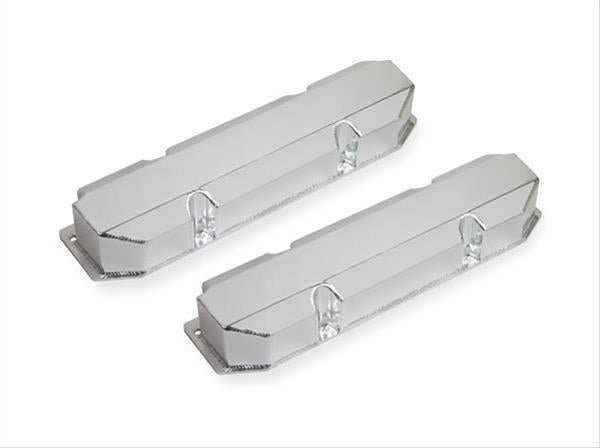 Mr Gasket MG6862G Fabricated Alum Valve Covers Nat Mopar Bb 383-440 Short Blt