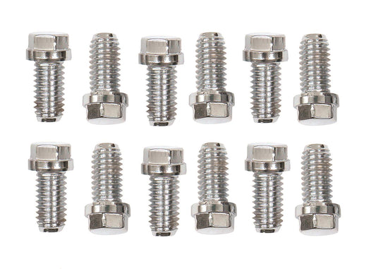 Mr Gasket MG2210G Header Blt S/S 3/8"-16X3/4"12Pc