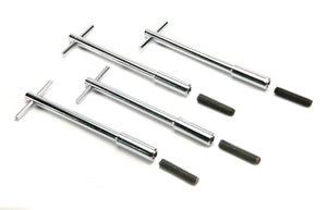 Mr Gasket MG9823 Chrome T-Bar Wing Blts 5/16-18