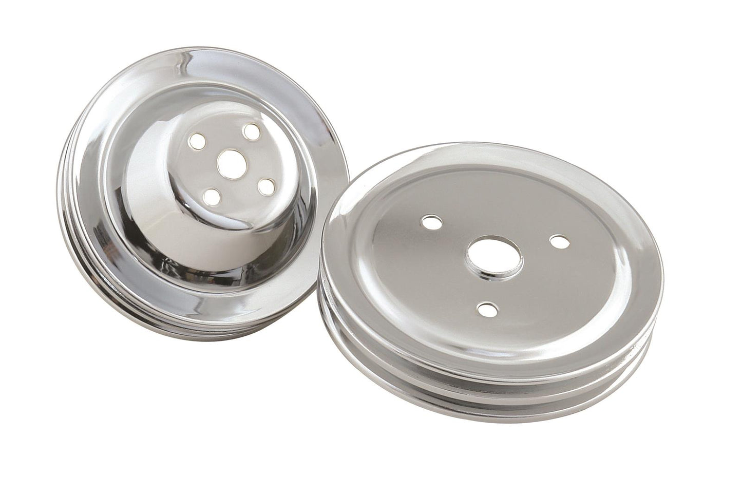 Mr Gasket MG4961 Chrome Pulley Set Sb Chev