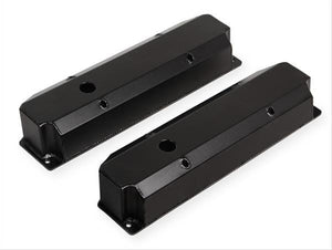 Mr Gasket MG6865BG Fabricated Alum Valve Covers Blk Mopar Bb 383-440 Long Blt