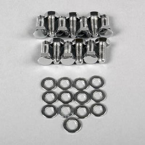 Mr Gasket MG5012 Chrome Trans Pan Blts Hh