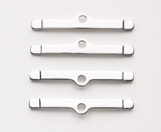 Mr Gasket MG9817 Chrome Valve Cvr Clamps Lrg