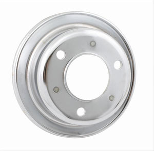 Mr Gasket MG8827 Pulley Crnk Sngl Grv Ford SB Chrome