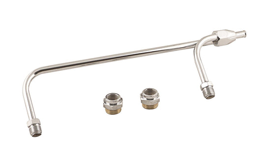 Mr Gasket MG1552 Fuel Line Chrome Holley 9-5/16