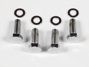 Mr Gasket MG2508 Chrome Hex V/C Bolts 5/16-18X3/4