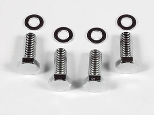 Mr Gasket MG2505 Chrome V/C Bolts 5/16-18X1" Hh