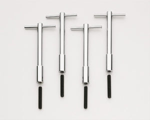Mr Gasket MG9818 Chrome T-Bar Wingbolts 3-1/2"