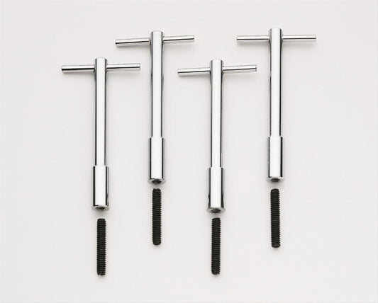 Mr Gasket MG9818 Chrome T-Bar Wingbolts 3-1/2"