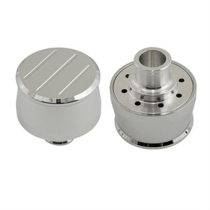 Mr Gasket MG9116G Chrome Almnm Pi Brthr-Ball Milld