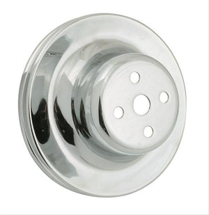 Mr Gasket MG8826 Pulley W/P Sngl Crv Ford SB Chrome