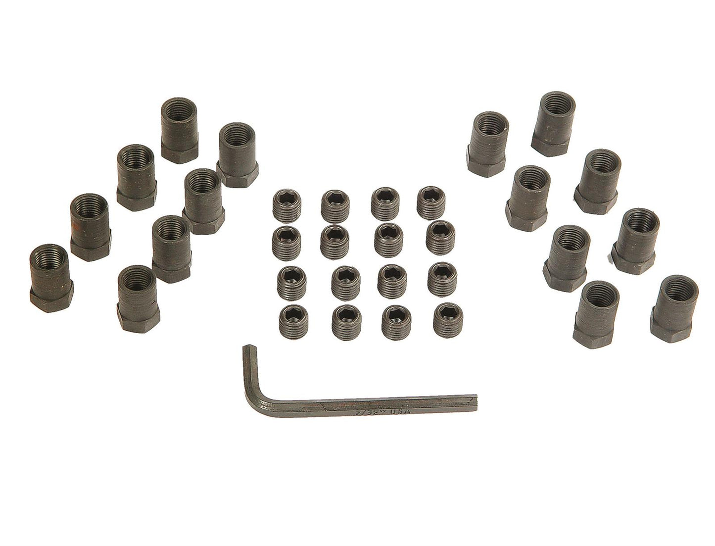 Mr Gasket MG924G Alum Rocker Nuts 7/16 P&O