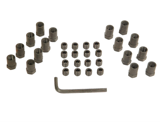 Mr Gasket MG924G Alum Rocker Nuts 7/16 P&O
