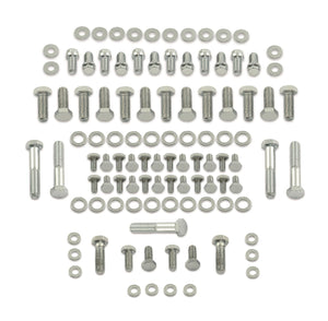 Mr Gasket MG5001 Chrome Dlx Hdw Kit Sb Chev