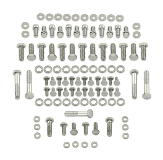 Mr Gasket MG5001 Chrome Dlx Hdw Kit Sb Chev