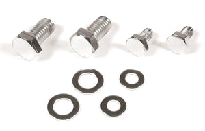 Mr Gasket MG4987 Chrome Fp Bo Blts Sb Chev