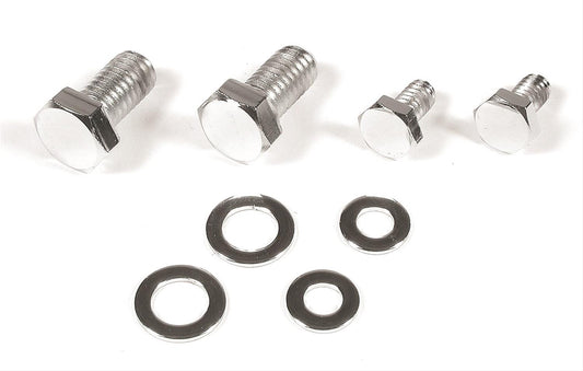 Mr Gasket MG4987 Chrome Fp Bo Blts Sb Chev