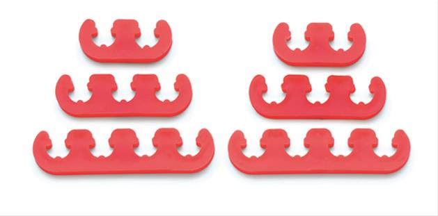 Mr Gasket MG9727 Plastic Wire Separatrs-Red