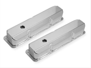 Mr Gasket MG6872G Fabricated Alum Valve Covers Natural Ford Fe V8