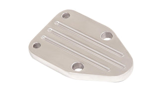 Mr Gasket MG9125G Pol Alum Fp B/O Plate For Chev SB